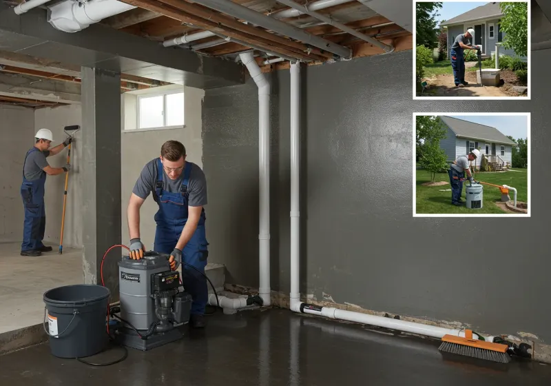 Basement Waterproofing and Flood Prevention process in Hillsborough, NC